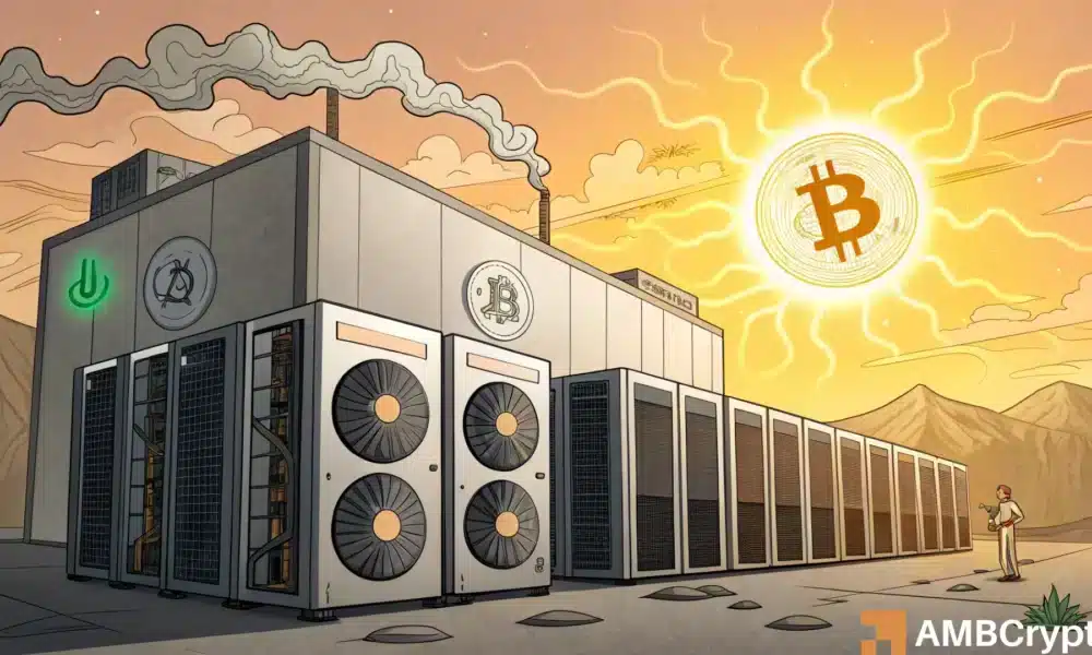 比特币矿工在6月份大幅削减产量的原因:电力限制和极端天气!