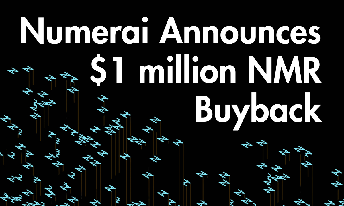 Numerai 宣布战略性回购 NMR，金额达 100 万美元