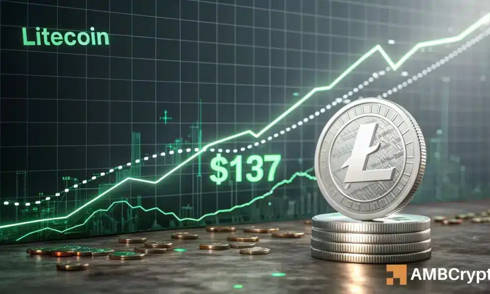 莱特币 [LTC] 分析：能否突破 137 美元关口？市场面临挤压风险。